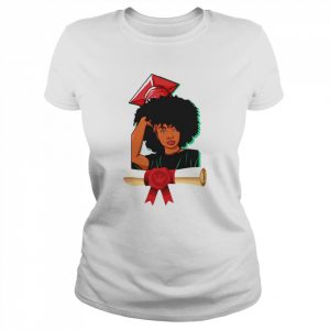 Graduation Melanin Senior Black Women Girl Magic Graduate Shirt Classic Women's T-shirt