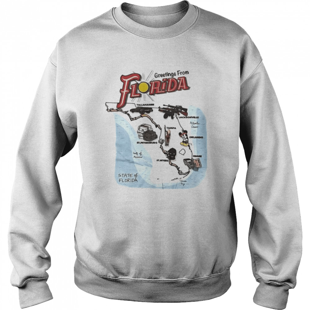 Greetings From Florida  Unisex Sweatshirt