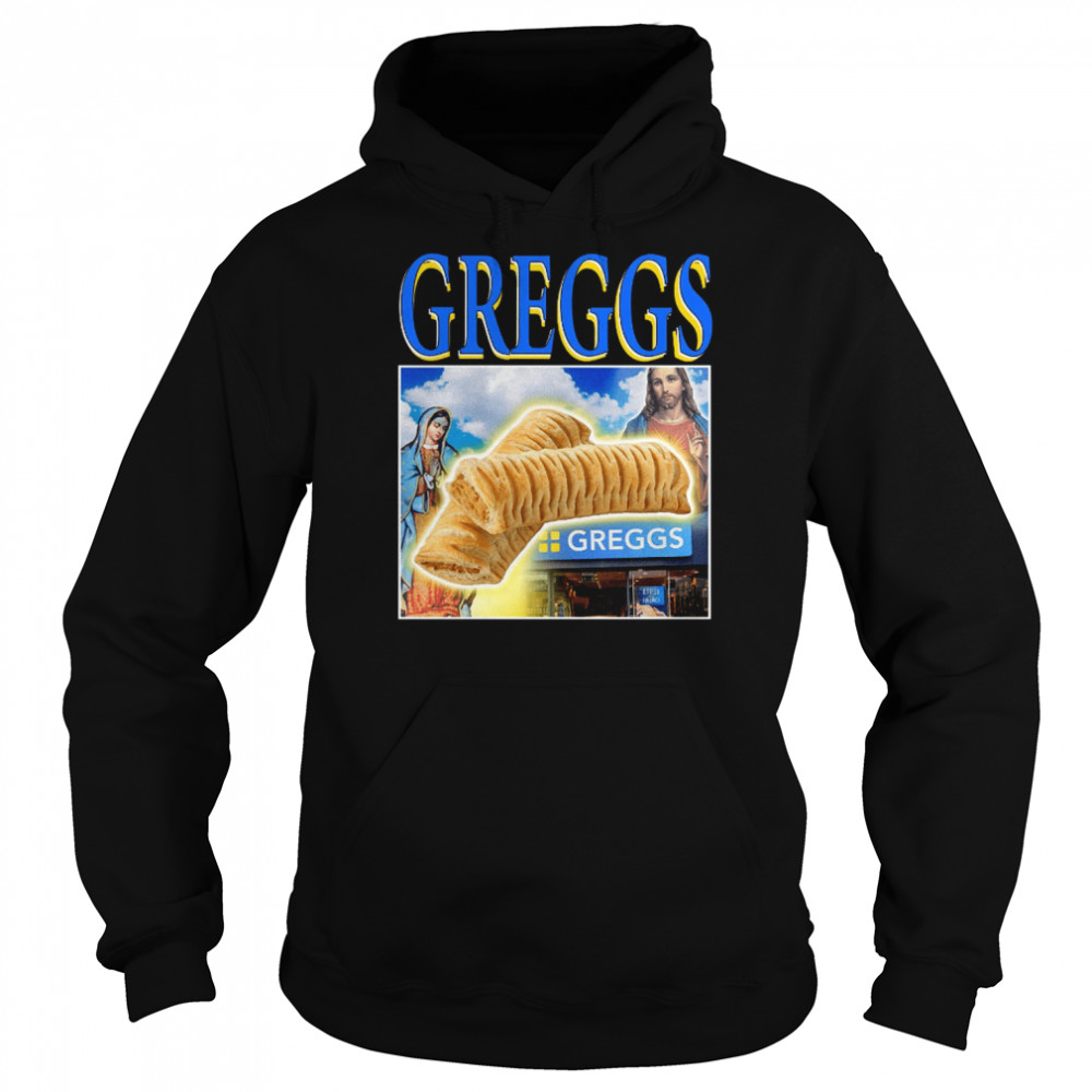 Greggs Jesus Shirt Unisex Hoodie