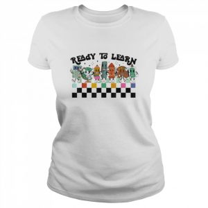 Groovy Retro Teacher Life Daisy Hippy Be Kind Back To School Shirt Classic Women's T-shirt