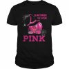 Halloween Breast Cancer Witch Pumpkin In October We Wear Pink Shirt Classic Men's T-shirt