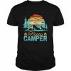 Happy Camper Retro Vintage Matching Camping Crew Shirt Classic Men's T-shirt