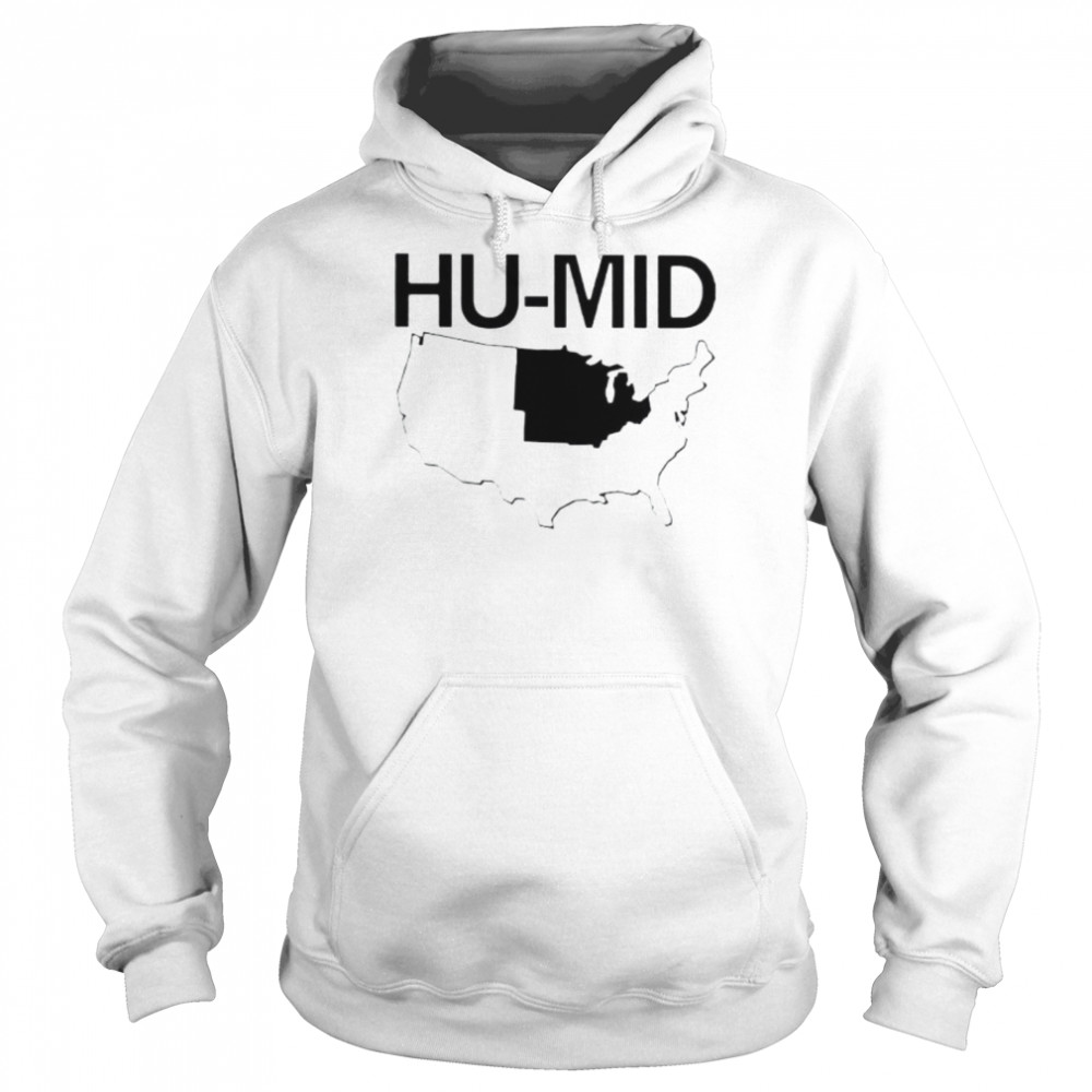 He hu-mid west  Unisex Hoodie