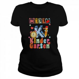 Hello Kindergarten Back To School Shirt Classic Women's T-shirt