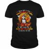 Husky once upon a time there was a Girl who really loved Dogs and Halloween it was me the end  Classic Men's T-shirt