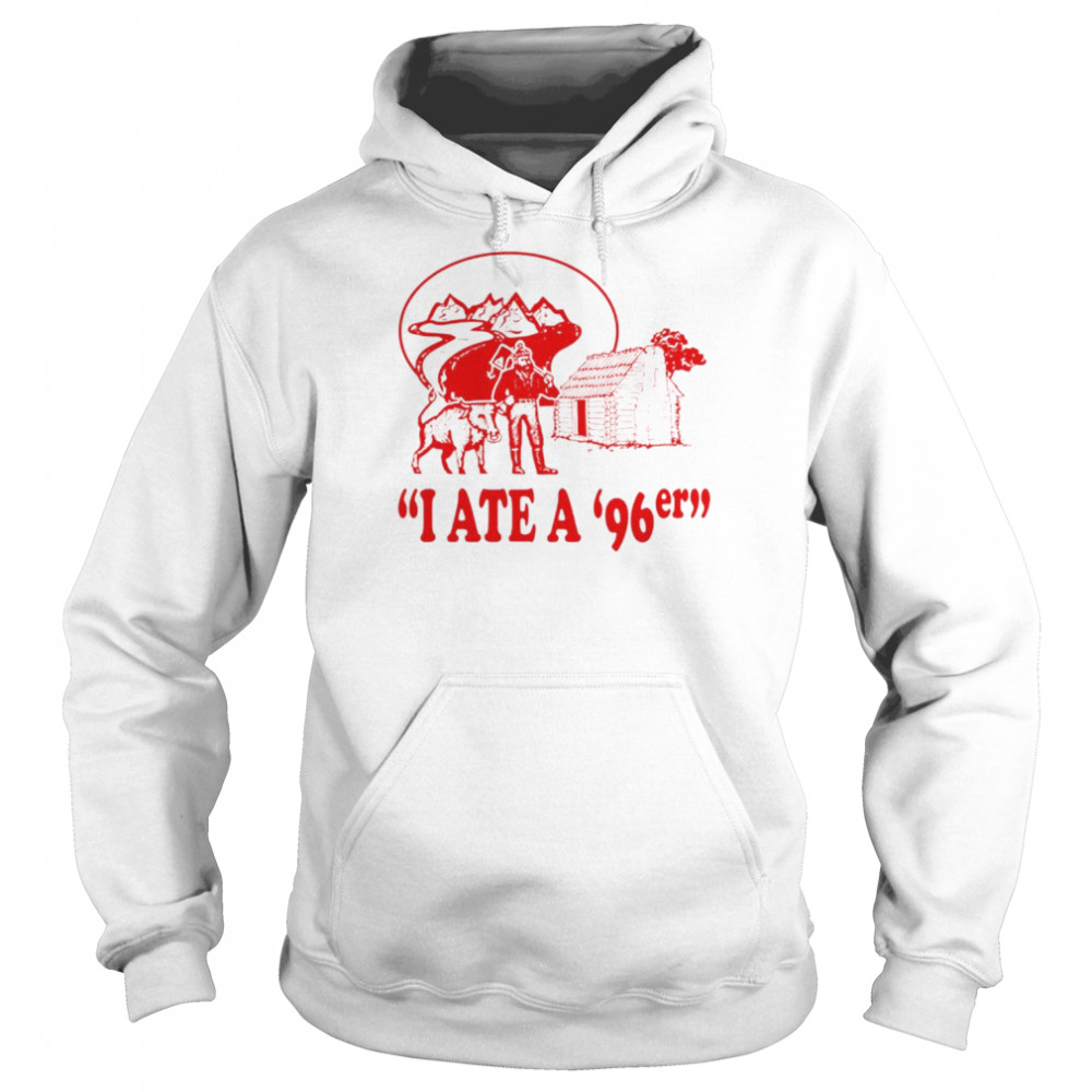 I Ate A 96Er Logo  Unisex Hoodie