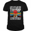 I Don’t Hate the Man but It’s Time for Donald Trump 2024 Retro Vintage T-Shirt Classic Men's T-shirt