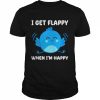 I Get Flappy When I’m Happy Autism Awareness Day Shirt Classic Men's T-shirt