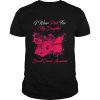 I Wear Pink For My Daughter Breast Cancer Awareness Shirt Classic Men's T-shirt