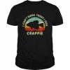 I can’t work today I feel crappie vintage  Classic Men's T-shirt