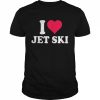 I love Jet Ski Classic T-Shirt Classic Men's T-shirt