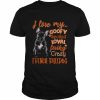 I love my goofy spoiled loyal loving crazy French Bulldog 2022  Classic Men's T-shirt