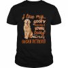 I love my goofy spoiled loyal loving crazy Golden Retriever 2022  Classic Men's T-shirt