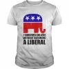 I survived college without becoming a liberal Shirt Classic Men's T-shirt