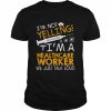 I’m Not Yelling I’m A Healthcare Worker We Just Talk Loud Shirt Classic Men's T-shirt