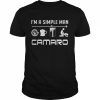 I’m a simple man I like breakfast beer Camaro and sex  Classic Men's T-shirt