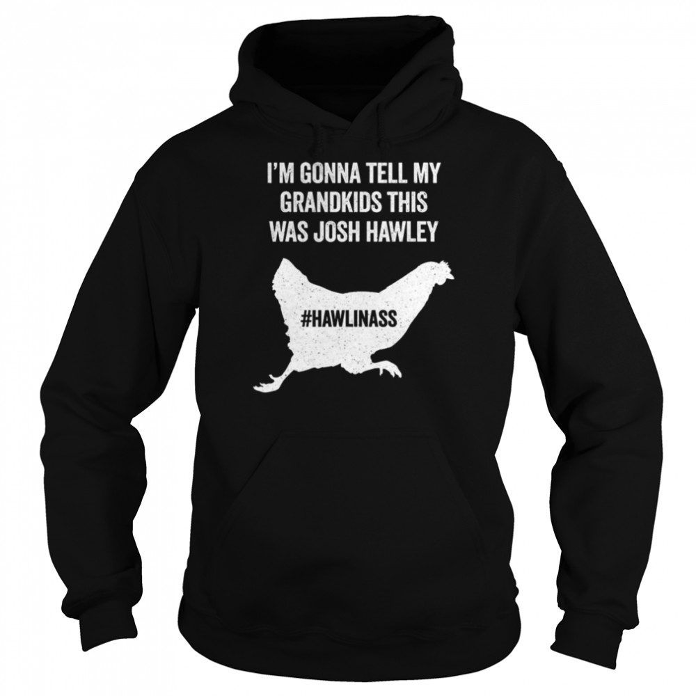 I’m gonna tell my grandkids this was josh hawley  Unisex Hoodie