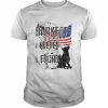 In My Darkest Hour I Reached For A Hand Found A Paw Shirt Classic Men's T-shirt