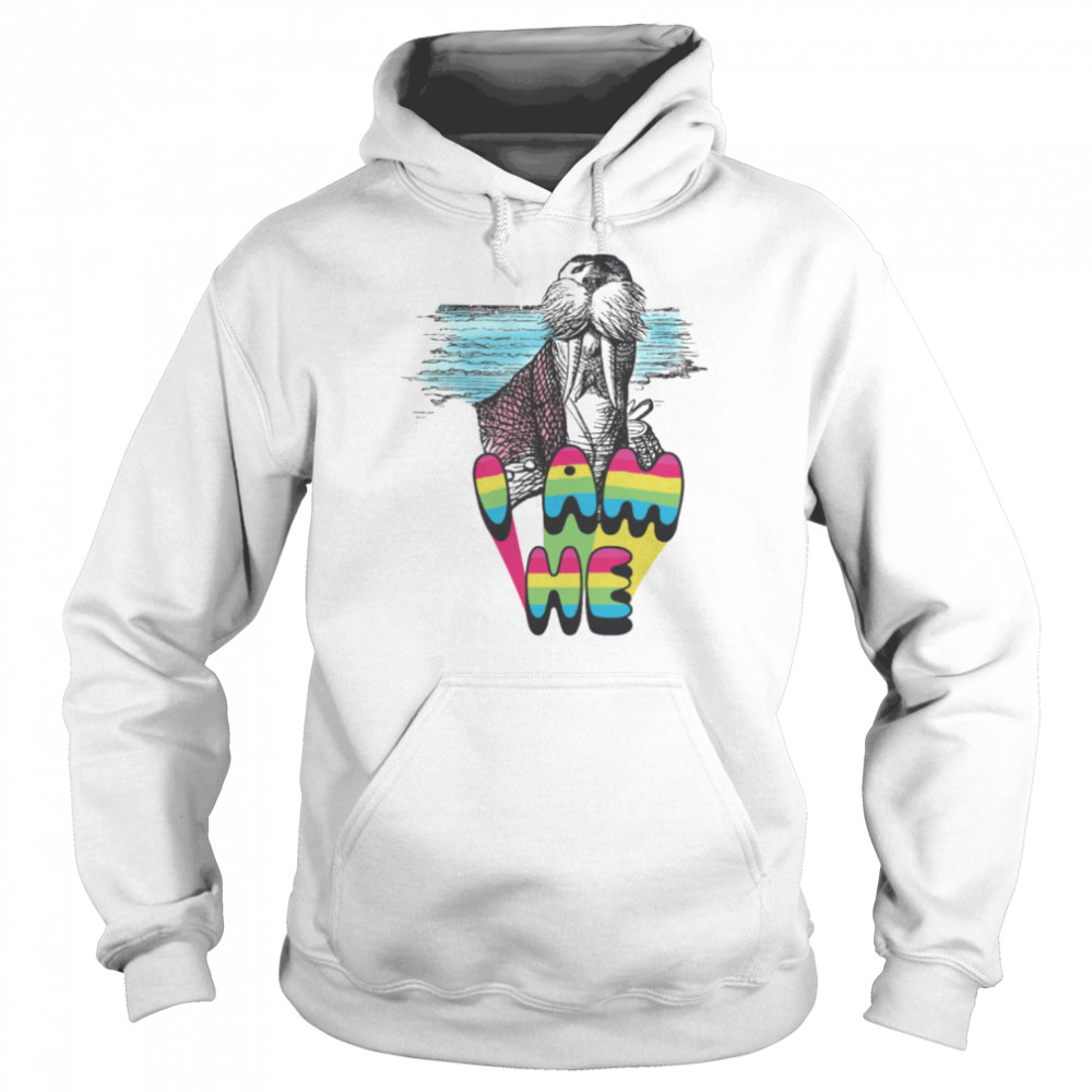 Inspired By The Fab Four I Am He Walrus Picture Shirt Unisex Hoodie