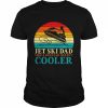 Jet ski dad like a regular dad but cooler vintage  Classic Men's T-shirt