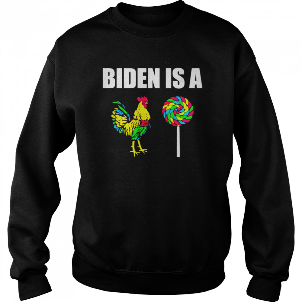 Joe Biden Be A Chicken Sucker  Unisex Sweatshirt