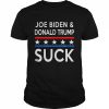 Joe biden and Donald Trump suck for america  Classic Men's T-shirt