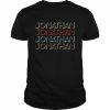 Jonathan Personalized First Name Shirt Classic Men's T-shirt