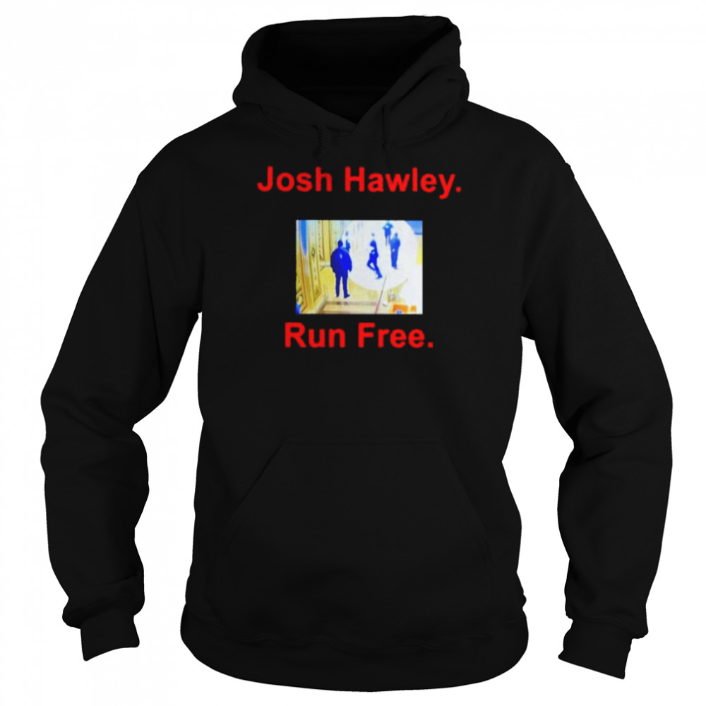 Josh Hawley Run Free  Unisex Hoodie