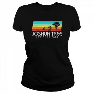 Joshua Tree California Vintage Retro Camping National Park T-Shirt Classic Women's T-shirt