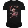 Jusa A Girl Who Loves Shawn Mendes Floral Graphic  Classic Men's T-shirt