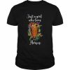 Just a Girl who loves Horses Floral 2022  Classic Men's T-shirt