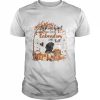 Just a Girl who loves Labrador and Fall Pumpkin Happy Thanksgiving  Classic Men's T-shirt