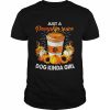 Just a Pumpkin spice dog kind girl  Classic Men's T-shirt