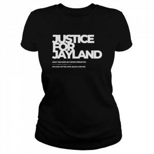 Justice For Jayland Walker Shirt Black Lives Matter Blm Classic Women's T-shirt