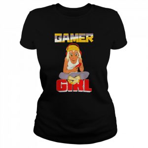 Kawaii Gamer Girl Anime Gaming Video Game Girls Shirt Classic Women's T-shirt