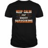 Keep Calm Enjoy Parasailing Parasail Parasailer Apparel Shirt Classic Men's T-shirt