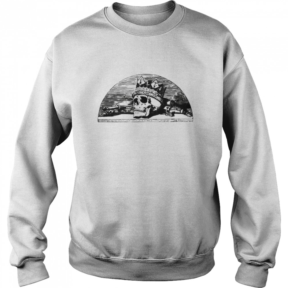 King of skull halloween costume  Unisex Sweatshirt