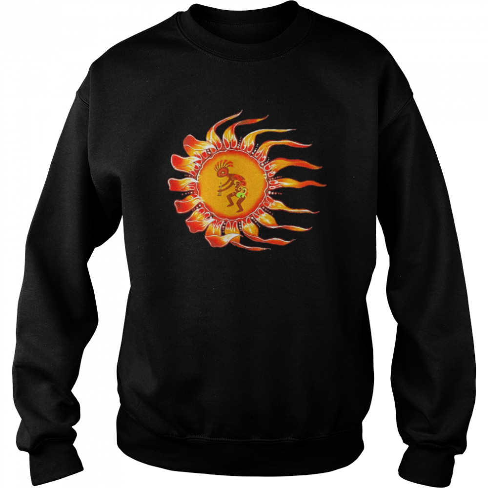 Kokopelli Cave Drawing Fertility Deity Shirt Unisex Sweatshirt