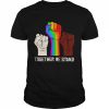 LGBT Hand together we stand  Classic Men's T-shirt