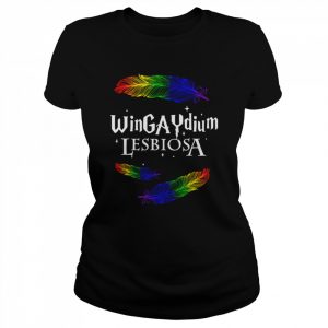 LGBT wingaydium lesbiosa  Classic Women's T-shirt