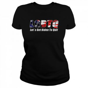 LGBTQ American Flag Pride Tee Shirt Classic Women's T-shirt