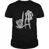 La Hand Sign Lazy DIY Halloween Costume Skeleton Los Angeles Shirt Classic Men's T-shirt