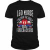 Labor and Delivery L&D Nurse Nursing RN Medical 4th Of July Shirt Classic Men's T-shirt