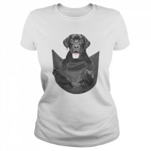 Labrador Retriever In Pocket Shirt Classic Women's T-shirt