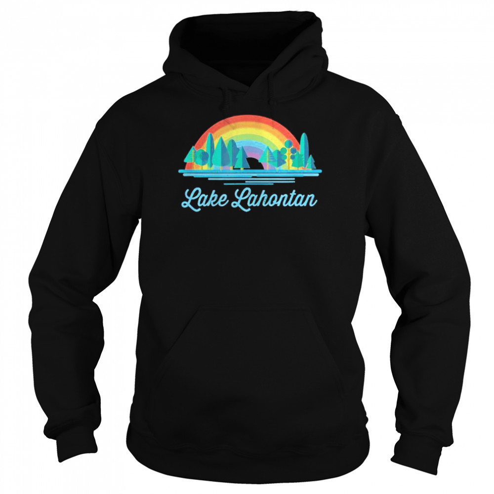 Lake Lahontan Rainbow Lake Souvenir Shirt Unisex Hoodie