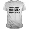 Leonard Nimoy Pro-Child Pro-Family Pro-Choice Shirt Classic Men's T-shirt