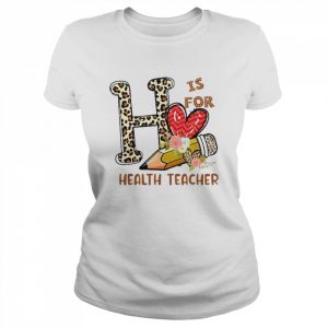 Leopard Flowers Is For Health Teacher Shirt Classic Women's T-shirt