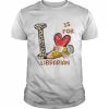 Leopard Flowers Is For Librarian Shirt Classic Men's T-shirt