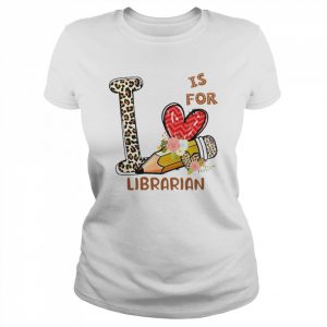 Leopard Flowers Is For Librarian Shirt Classic Women's T-shirt