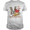 Leopard Flowers Is For Media Assistant Shirt Classic Men's T-shirt